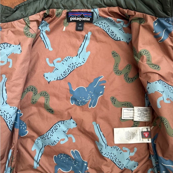 Patagonia Forest Green Quilted Jacket - Picture 4 of 8